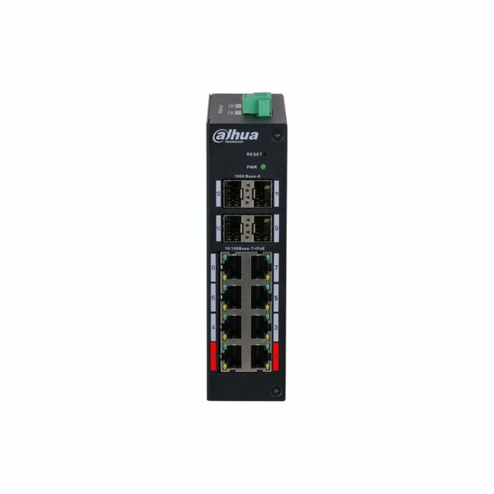 DH-HS4412-8ET-120 - 12-Port Yönetilebilir Switch 8-Port PoE