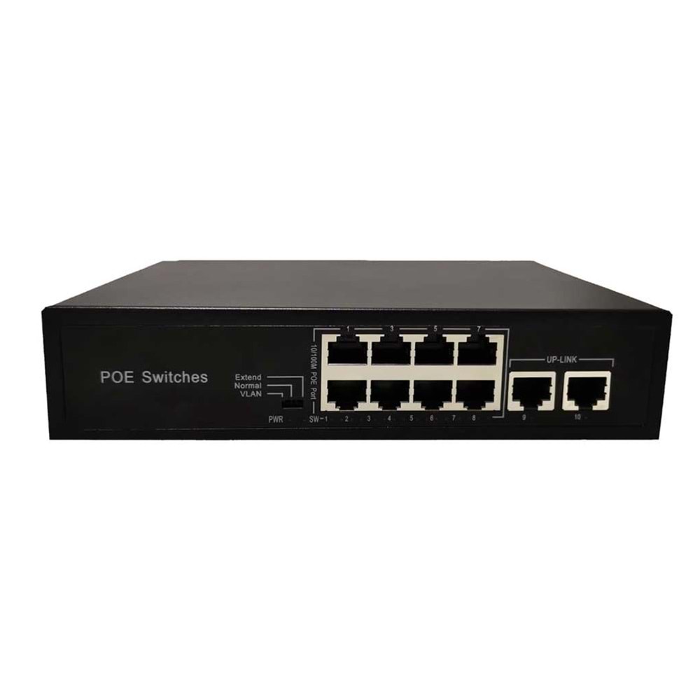 Ods 08ODS-8P2U 8 Port PoE 10/100 2 Port 10/100 Uplink PoE Switch