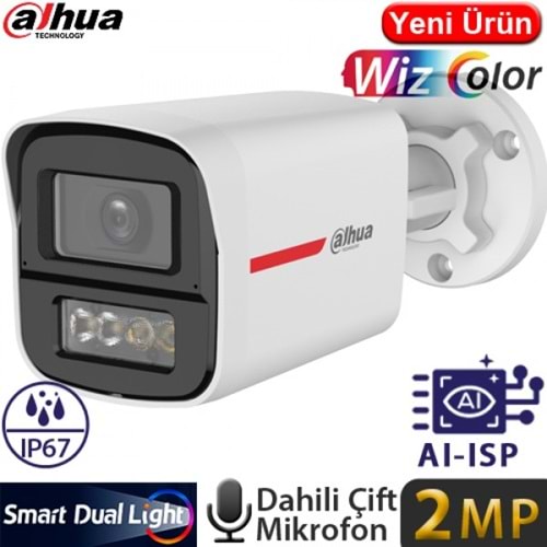 Dahua HAC-HFW1249X-A-PRO-0280B-DIP 2MP HDCVI Bullet Kamera