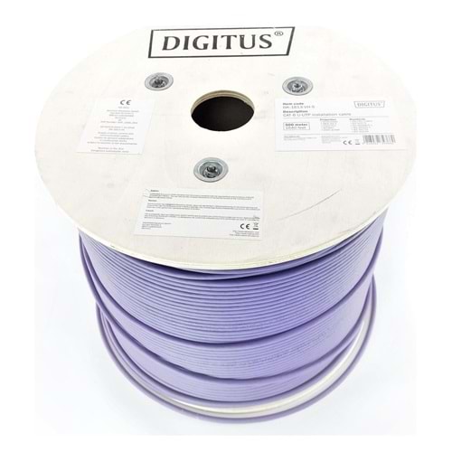 DIGITUS CAT 6 U-UTP250 MHz Eca (EN 50575) , AWG 23/1,lsoh 500 MT