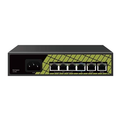 GENATA - P9206EA 4 PORT POE SWITCH