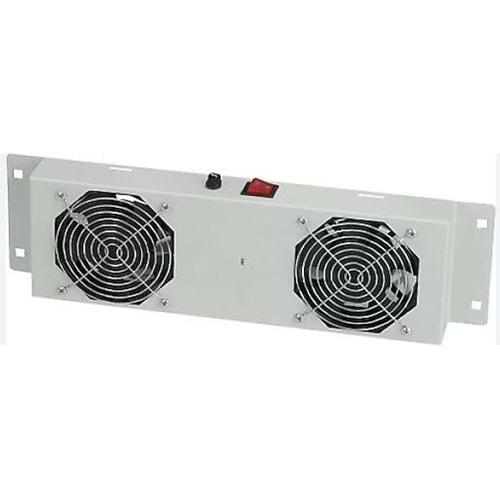 AA-VG-F2T-A-B1-AGER DIKILI TIP TERMOSTATLI 2FAN MODULU (7035 BEYAZ)